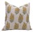 Fabdivine Artisan Block Print Throw Pillow Cover 18x18 Inch Duck Canvas-Hajara For Sale