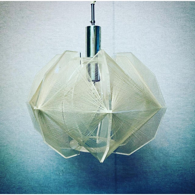 Space Age Hanging Lamp by Paul Secon for Sompex, 1970s For Sale - Image 15 of 15