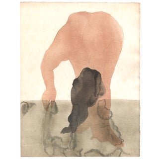 Rodin, She Seemed to be Returning from a Long and Agonising Sleep, Nude, Original Lithograph, 1902 For Sale