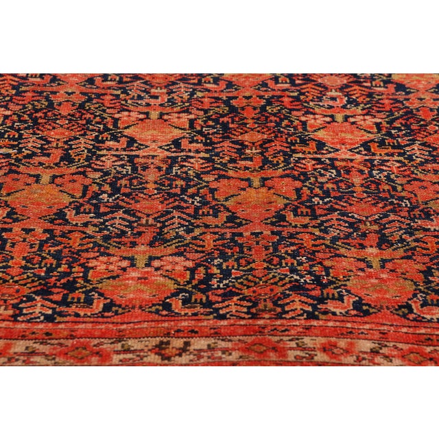 Late 19th Century Late 19th Century Persian Senneh Rug, 03'10 X 06'03 For Sale - Image 5 of 10