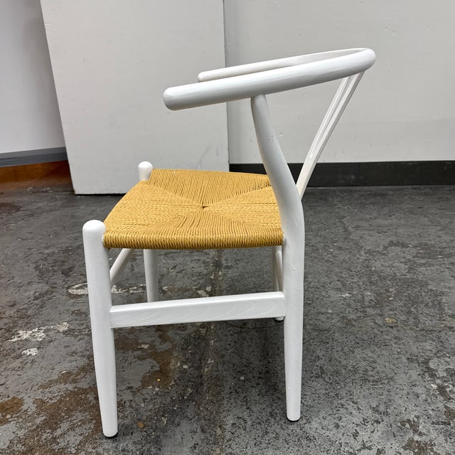 Modway Amish Wood Rope Side Chair For Sale - Image 4 of 12