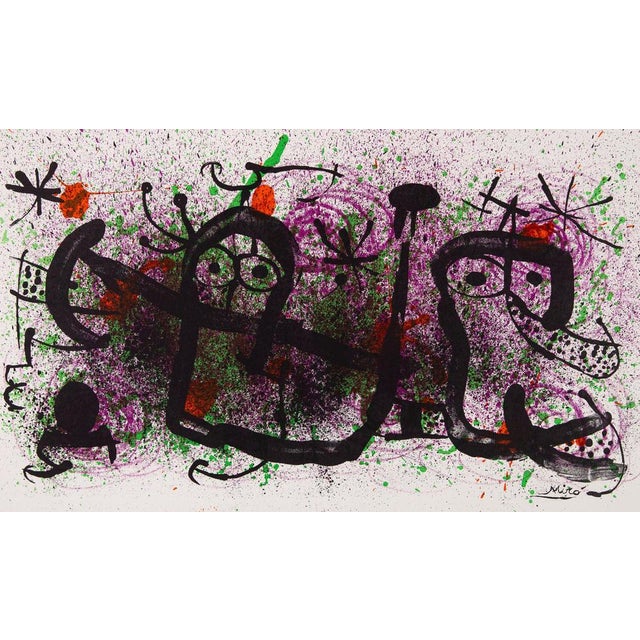 Joan Miró (1893-1983) My Book of Proverbs Original color lithograph Signed in the plate On wove paper, 55 x 37 cm (approx....