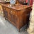 Splendid antique Charles X sideboard in veneered walnut from the early 19th century, made with two doors and a large...