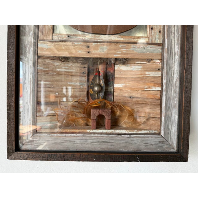 Vintage James Ridlon “Totem” Mixed Media Assemblage Wall Sculpture For Sale In Miami - Image 6 of 12