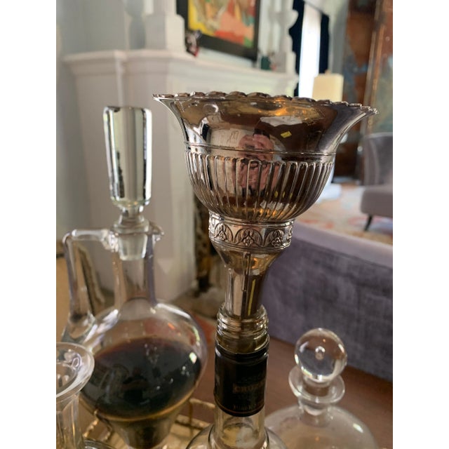 Silver Plate Wine Bar Funnel For Sale - Image 4 of 13