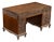 Hand-Carved Indonesian Floral Kneehole Desk For Sale