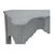 2020s Kensington Raffia Console - Blue Gray For Sale - Image 5 of 5