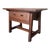 Late 19th Century Rustic Artisan Made Pyrenees Mountains Side Table End Table For Sale