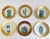 1980s Cactus Plates by Hilton Mc Connico for Daum, 1987, Set of 6 For Sale - Image 5 of 7