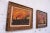 Oil on canvas depicting a desert landscape with cacti and dunes signed "Dorothy Funk." Pleasing combination of reds,...