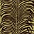 Contemporary Sample - Schumacher Zebra Palm Wallpaper in Java For Sale - Image 3 of 3
