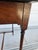 English Crotch Mahogany Georgian Spider Leg Side Table With Drawer For Sale - Image 3 of 11