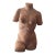 1970s Terra Cotta Female Torso Sculpture For Sale