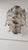 Wall Lamp in Iron and Murano Glass from Manifattura Di Murano For Sale - Image 10 of 11