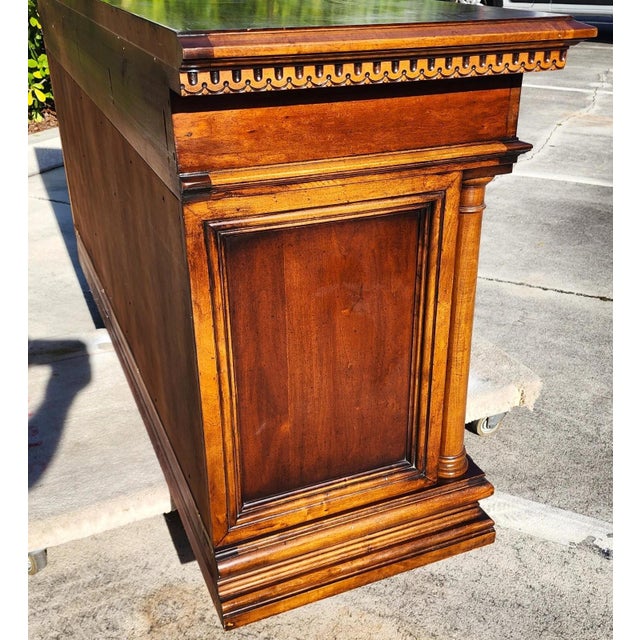 Brown 1980s Italian Tuscan Sideboard by Hickory Chair Furniture Company For Sale - Image 8 of 15