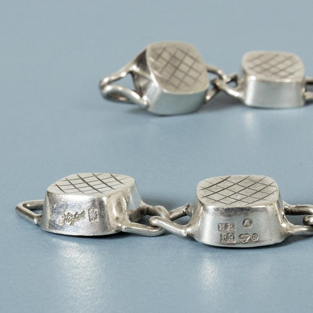 1950s Scandinavian Modern Bracelet by Sigurd Persson, 1950s For Sale - Image 5 of 6