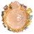 Bochic “Orient” Turtle Rose Quartz & Sapphires Ring Set In 18K Gold & Silver, Size 5.5 For Sale