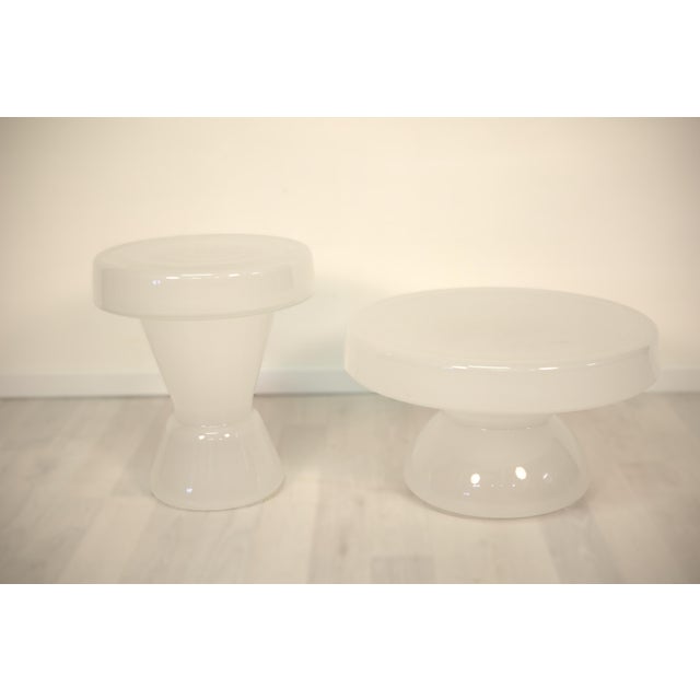 Early 21st Century Murano Glass Coffee Tables by CristalleriaMurano, Set of 2 For Sale - Image 5 of 5
