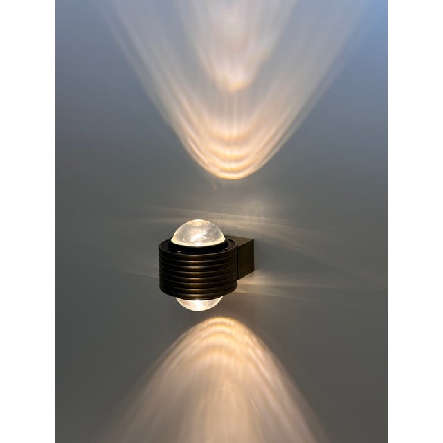 Metal Newcombe Art Deco Brass Wall Sconce | Handcrafted by Özendeco For Sale - Image 7 of 8