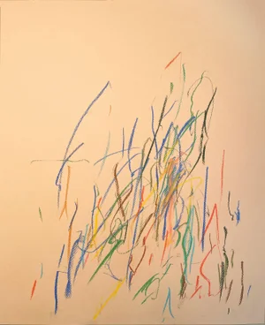 "Color Sketch No. 2" Colorful Work on Paper