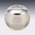 20th Century English Monumental Silver-Mounted Glass Match Striker, 1938 For Sale - Image 4 of 10