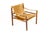 Mid-Century Modern 1960s Danish Modern Mid Century Rosewood Sirocco Lounge Chair – Arne Norell — Tan Leather Sling For Sale - Image 3 of 11