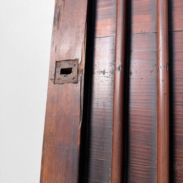 Antique Japanese Wooden Wall Decoration, 1890 For Sale - Image 5 of 13