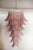 Beautiful and huge Italian Murano Chandelier composed of 83 splendid pink glasses that give a very elegant look. The...