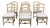 Set of Six French 19th Century Dining Room Chairs with Carved Guilloches Friezes For Sale