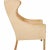 Børge Mogensen wingchair, model 2204, upholstered with original natural leather and with legs of oak. The chair is from...