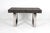 Custom made console table or desk by Tailored Home in Norwalk, CT. It has chrome steel legs with wrapped top. Tailored...
