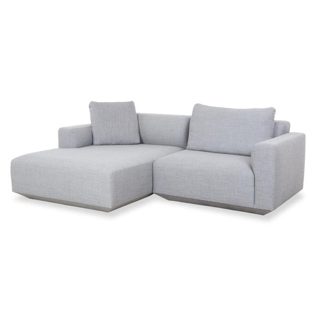 Develius Corner Sofa in Light Grey Fabric from &Tradition For Sale - Image 12 of 12