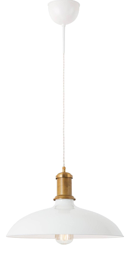 Large White Kavaljer Ceiling Lamp by Sabina Grubbeson for Konsthantverk