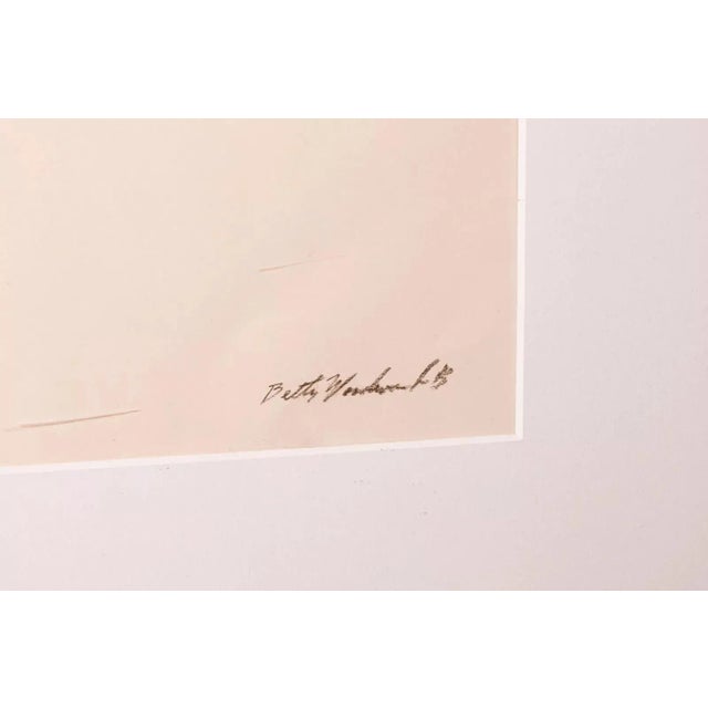 Betty Woodward-Bosley Wrath Signed Modern Figurative Drawing on Paper Framed For Sale - Image 9 of 10