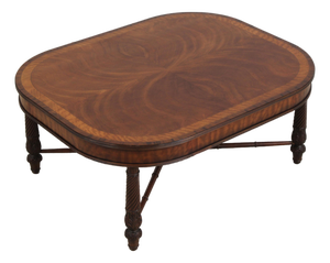 Henredon Regency Mahogany Inlaid Coffee Table