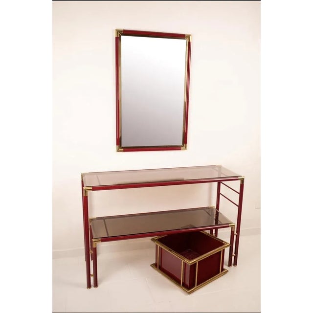 This fabulous and extraordinarily rare set of the 70s designed by the designer Tommaso Barbi, captures the essence of the...