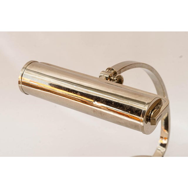 Art Deco Nickel-Plated Table Lamp, Vienna, 1920s For Sale - Image 14 of 18