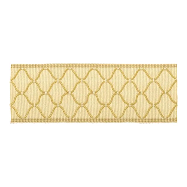 Sample - Schumacher Kent Braid in Champagne For Sale