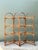 Mid-Century Modern Vintage Bent Rattan Arched Etagere For Sale - Image 3 of 12