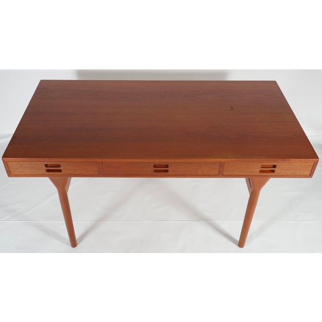 Nanna Ditzel Teak Writing Desk for Søren Willadsen For Sale - Image 9 of 12