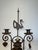 1950s Two Lights Wrought Iron Candlestick Representing a Swan For Sale - Image 4 of 12
