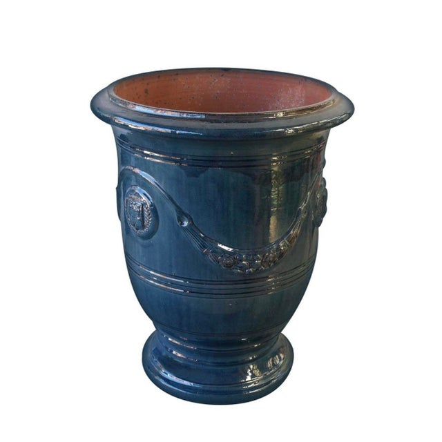 French Provincial French Anduze Pot by Le Madeleine Only One Left! For Sale - Image 3 of 6