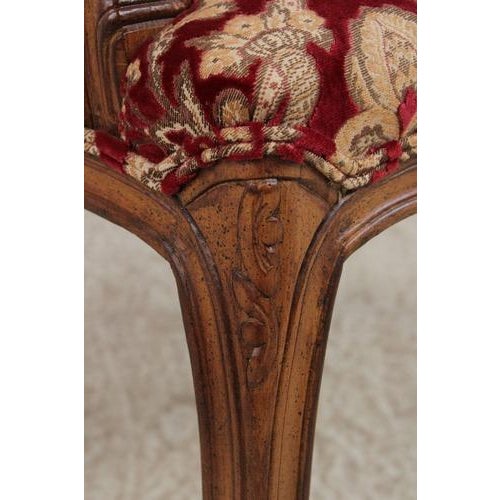 Set of 10 Auffray & Co French Style Cane Back Dining Chairs For Sale - Image 9 of 15