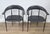 P40 Armchairs by Giancarlo Vegni & Gianfranco Gualtierotti for Fasem, Italy, 1980s, Set of 2 For Sale - Image 9 of 10