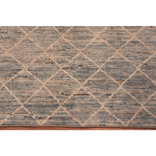 Nazmiyal Collection Modern Moroccan Runner For Sale - Image 4 of 5