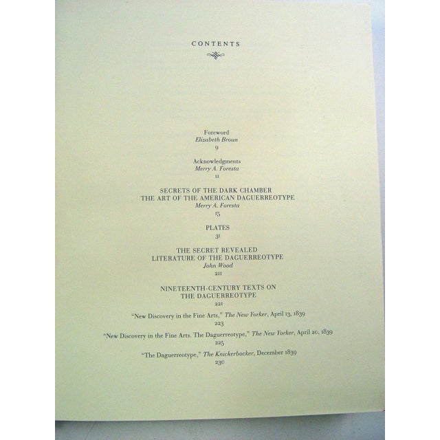 Secrets of the Dark Chamber: The Art of the American Daguerreotype Book For Sale In Seattle - Image 6 of 7