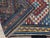 Blue Vintage Turkish Kilim Rug, 64" X 90.5" 009 For Sale - Image 8 of 9