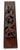 Wood Chinese Scholar's Carved Hongmu Hardwood Qilin Paperweight, Possibly Zitan, Qing For Sale - Image 7 of 16