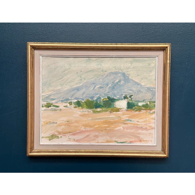 Ib Tollberg, Coastal Landscape, 1960s, Oil Painting on Canvas, Framed For Sale - Image 17 of 18