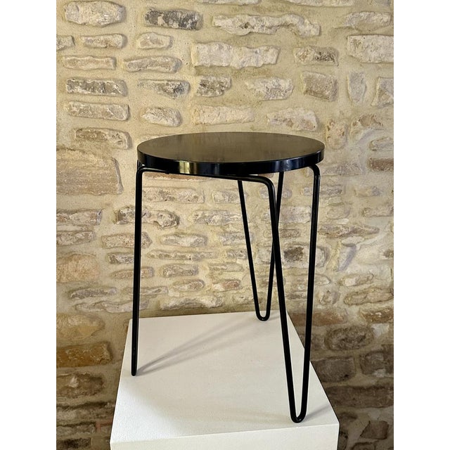 Metal Stool by Florence Knoll for Knoll Inc. / Knoll International, 1948 For Sale - Image 7 of 18